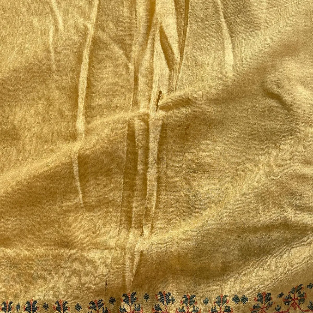 1510 SOLD - Superfine Antique Kashmir Pashmina Dochalla Long Shawl