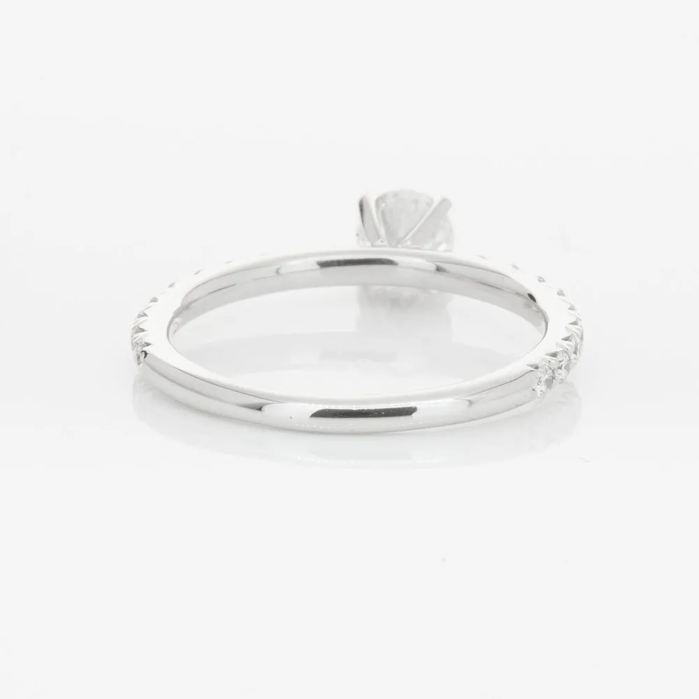 18ct White Gold .51ct Diamond Comet Ring