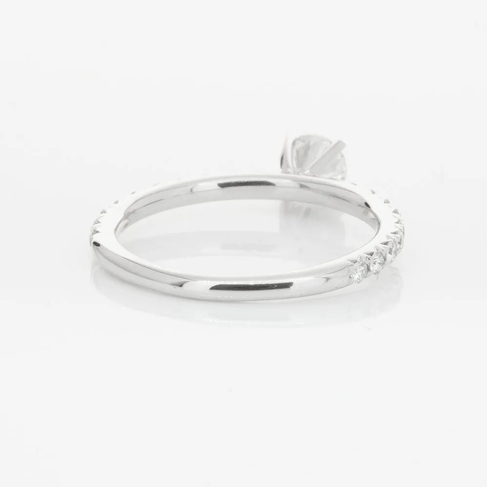 18ct White Gold .51ct Diamond Comet Ring