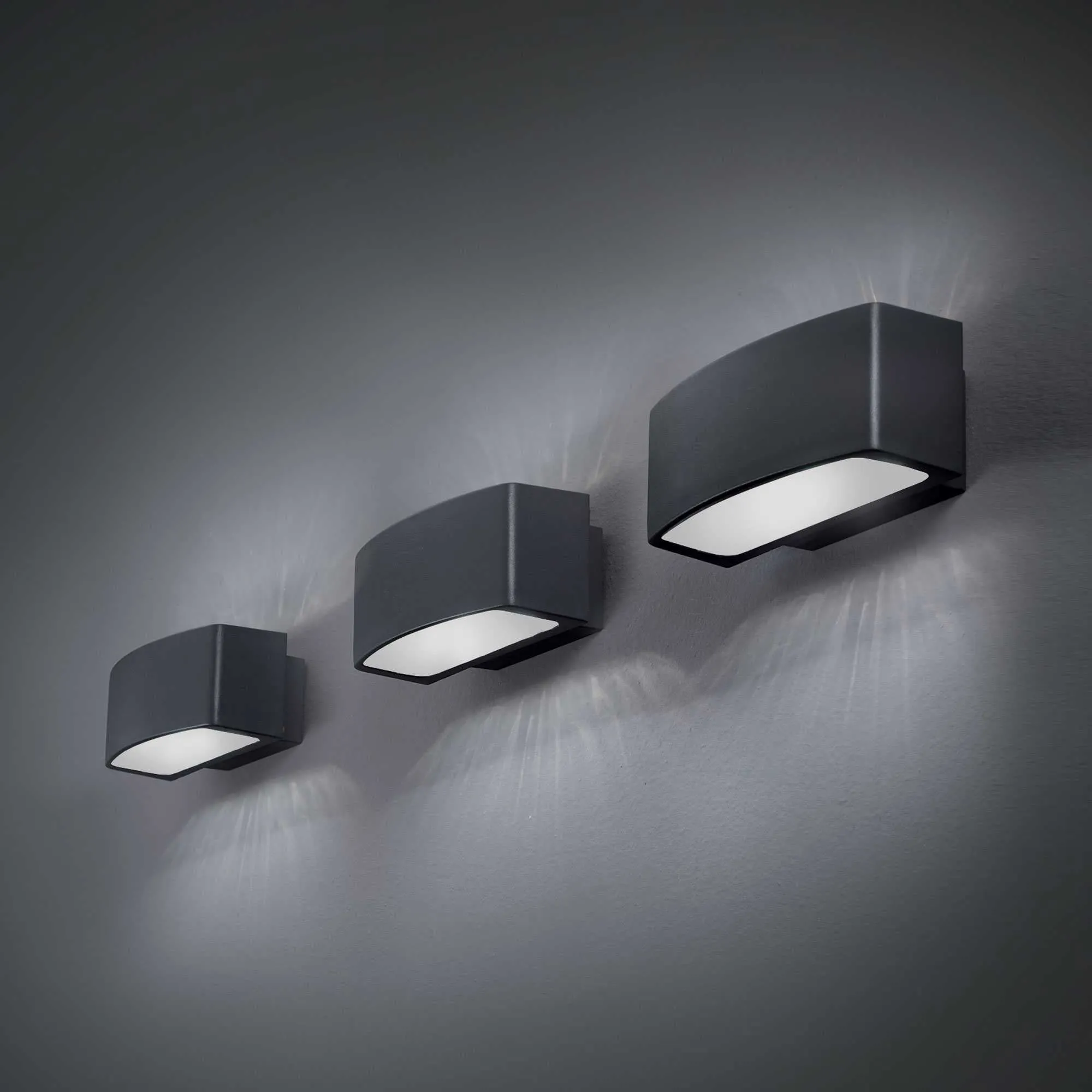 Andromeda 1/2Lt Wall Lamp - Various Colours