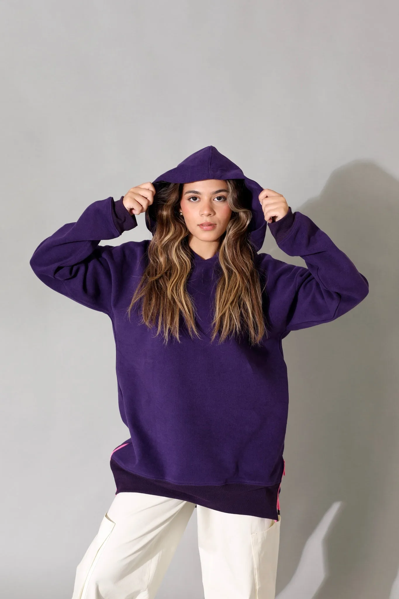 Baggy Cashmere Hoodie W560