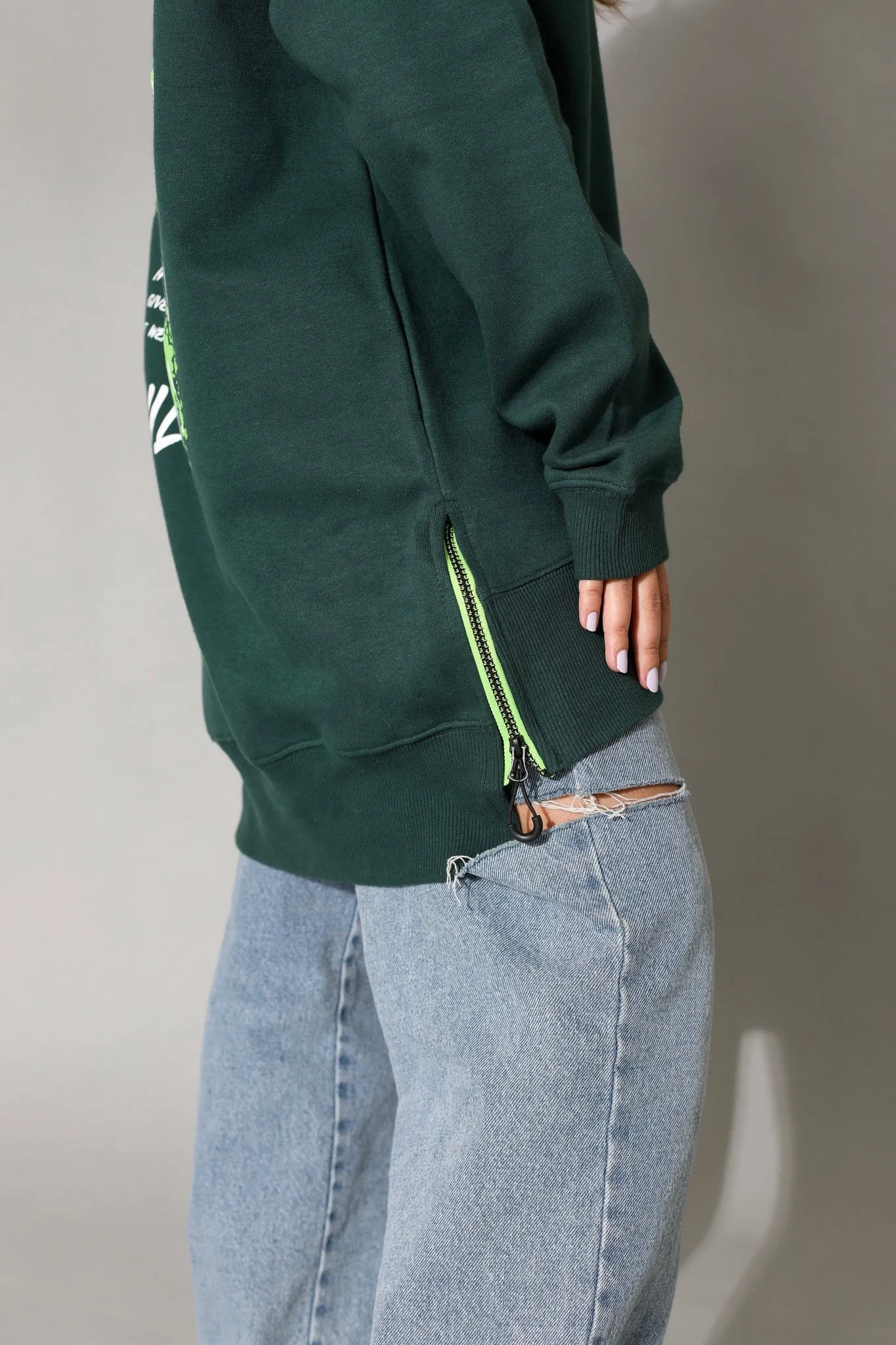 Baggy Cashmere Hoodie W560