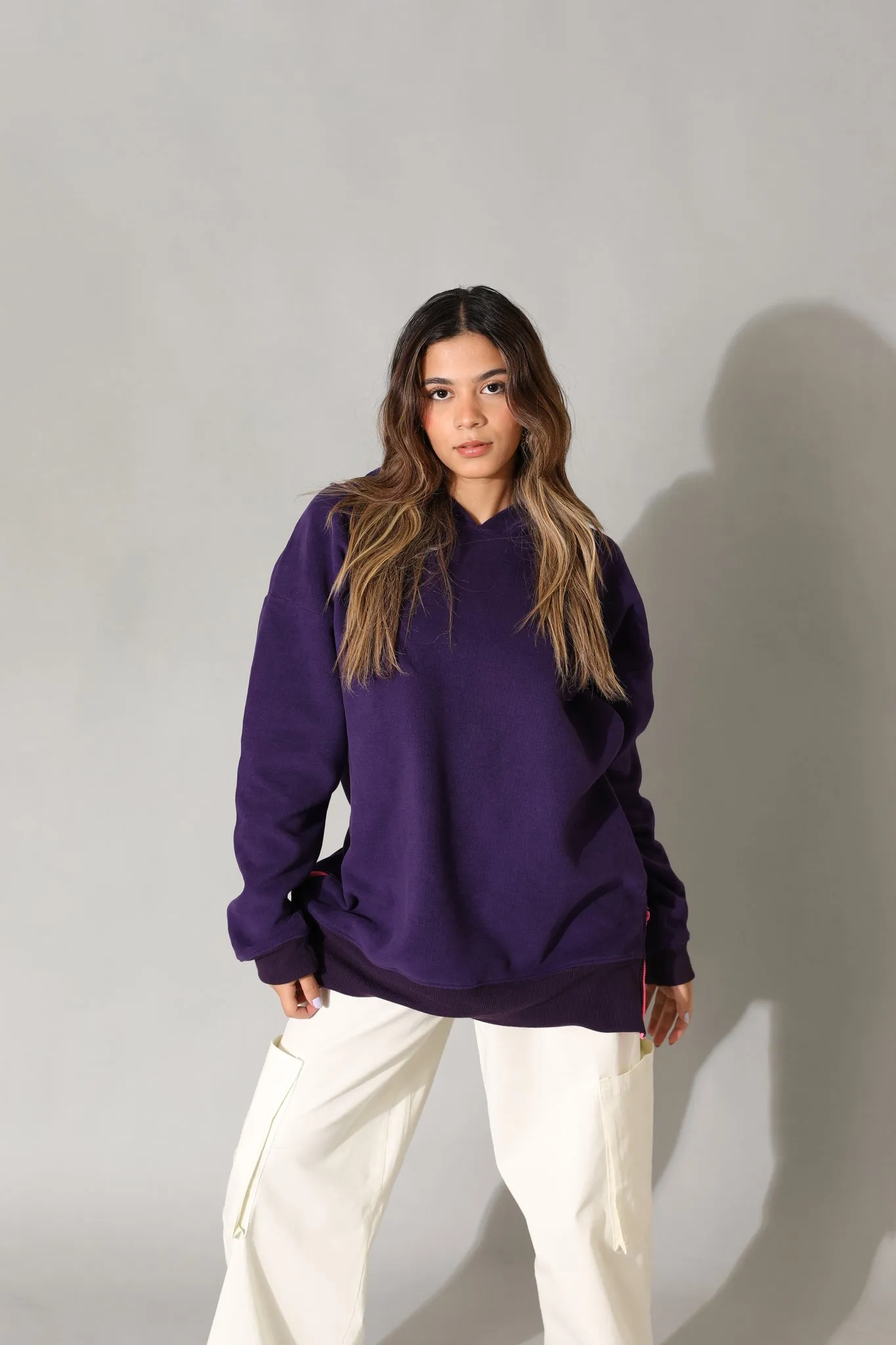 Baggy Cashmere Hoodie W560