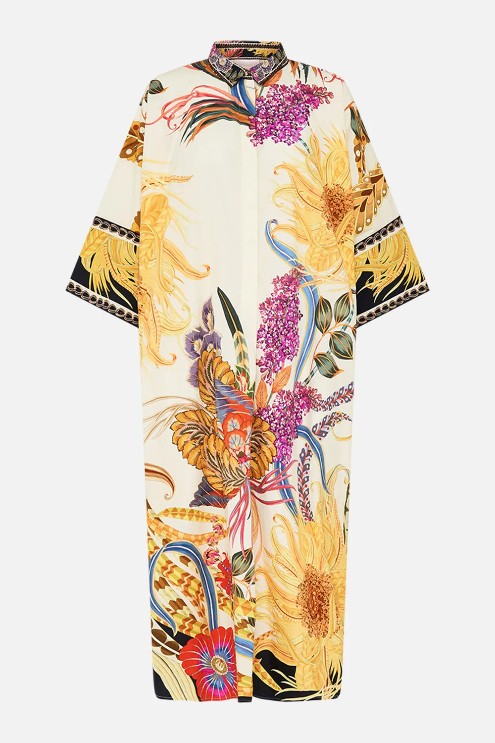 BATWING KAFTAN SUNFLOWERS ON MY MIND