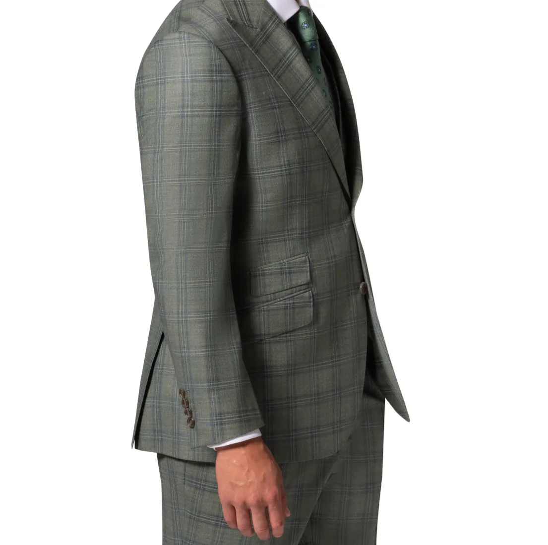 Berragamo Essex Elegant - Faille Wool 10005.4098 Suit Big & Tall