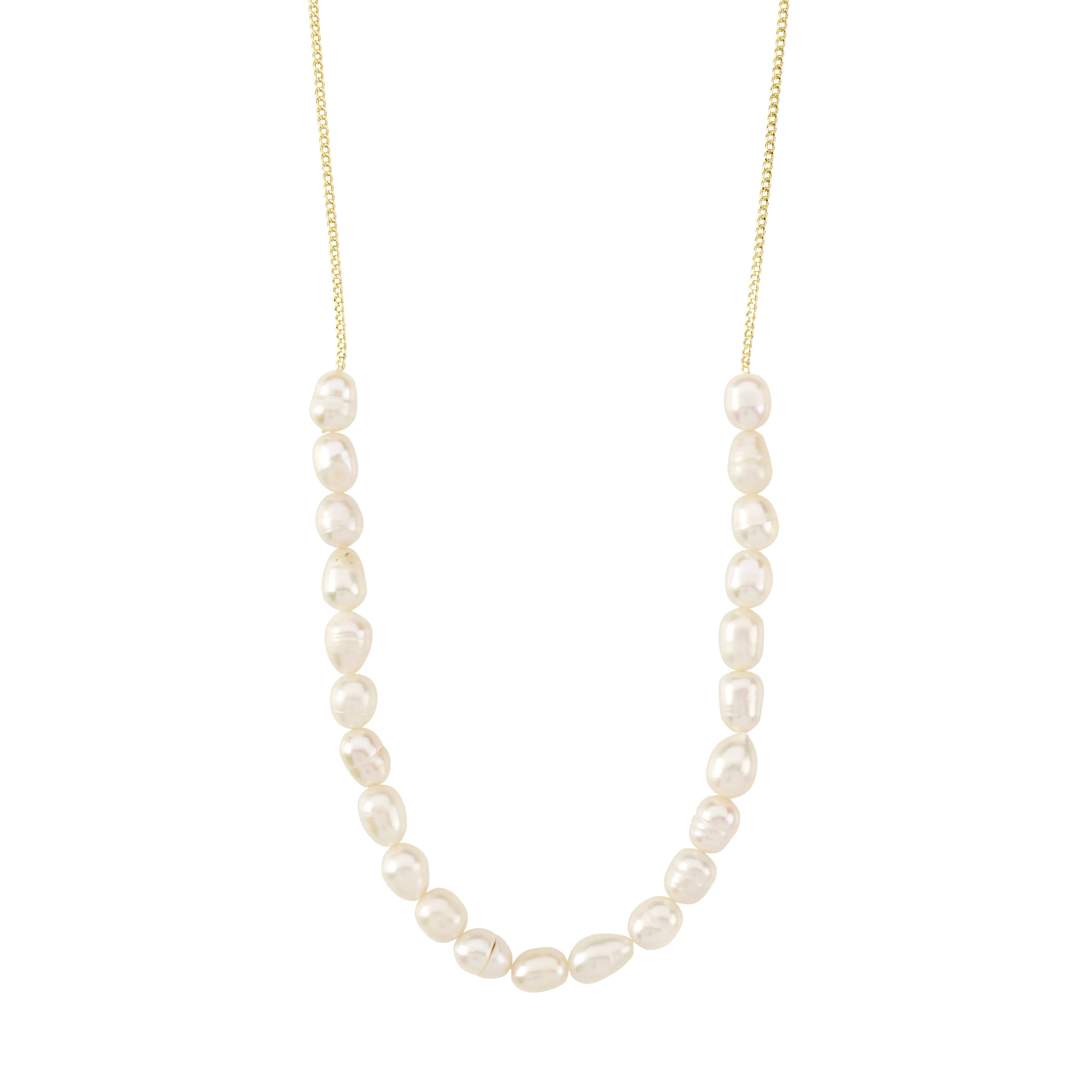 BERTHE pearl necklace gold-plated