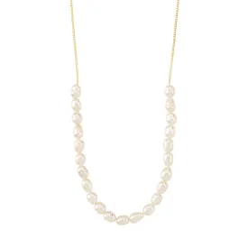 BERTHE pearl necklace gold-plated