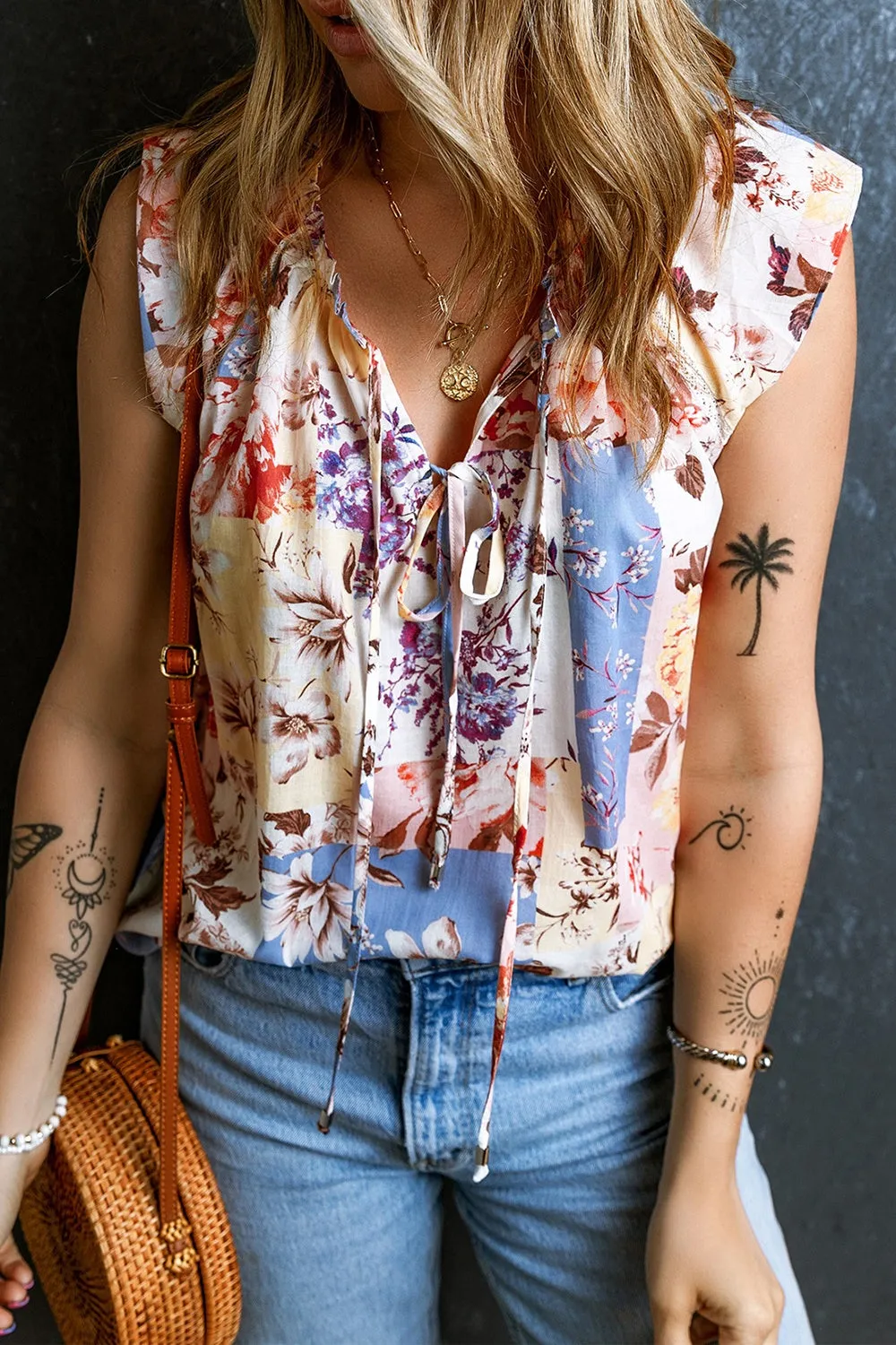 Camille Floral Top