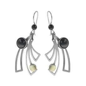 Christophe Poly Dynamic Silver Serenity Earrings