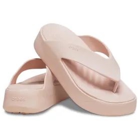 Crocs - Womens Getaway PLATFORM Flip Sandal Quartz Pink