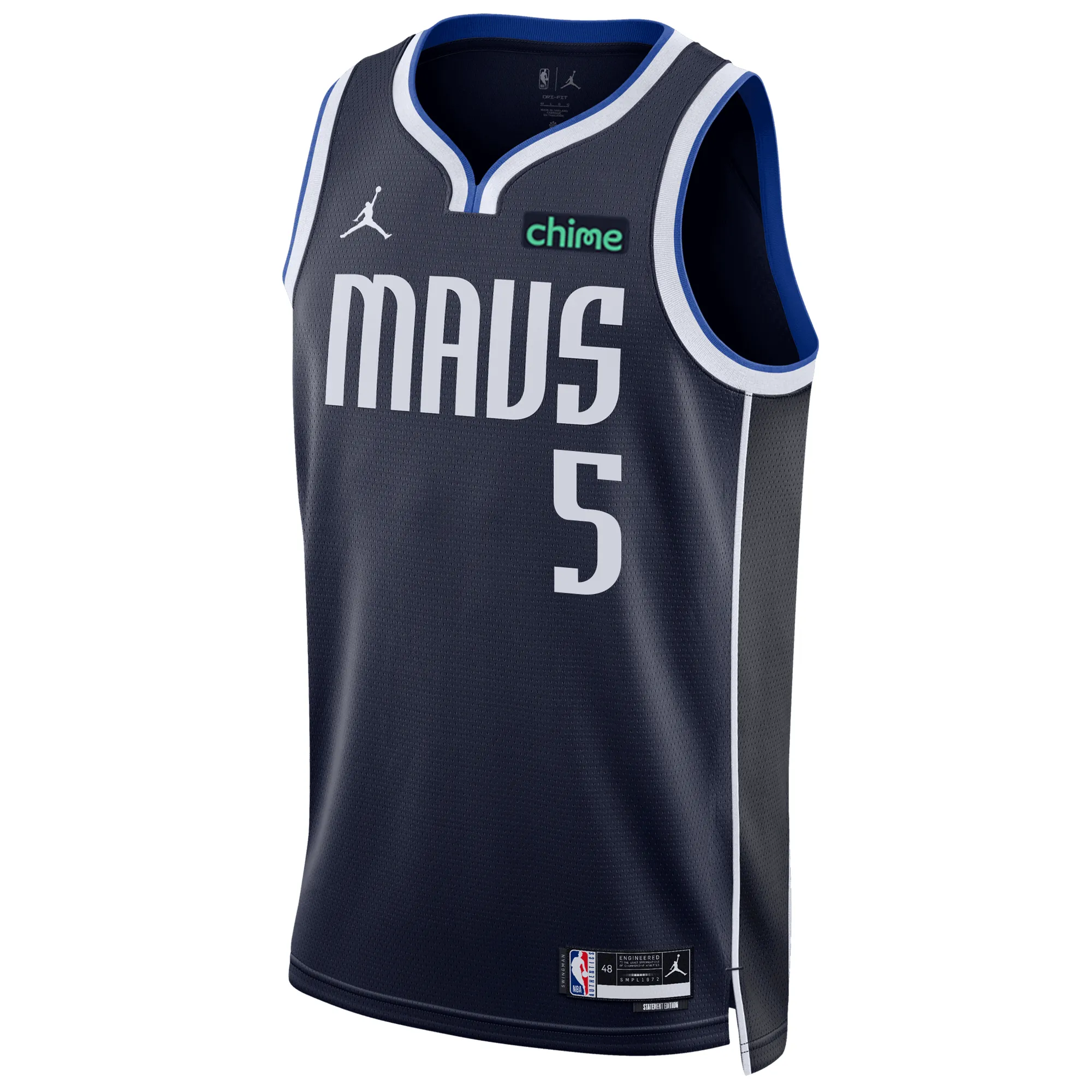 DALLAS MAVERICKS QUENTIN GRIMES STATEMENT SWINGMAN JERSEY