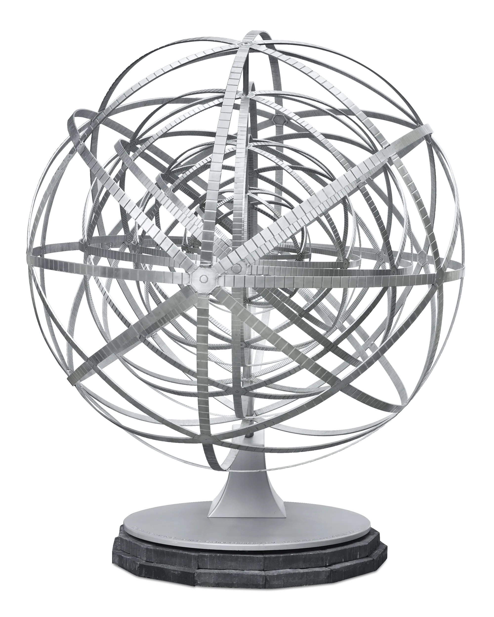 Escher-Inspired Sculpture "Concentric Rinds" by Zadora-Gerlof