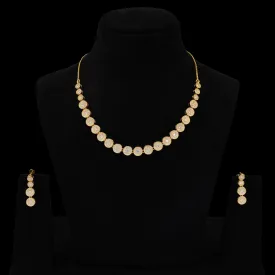 Gold Necklace PMSNS31W-008, PMSHST26W-082