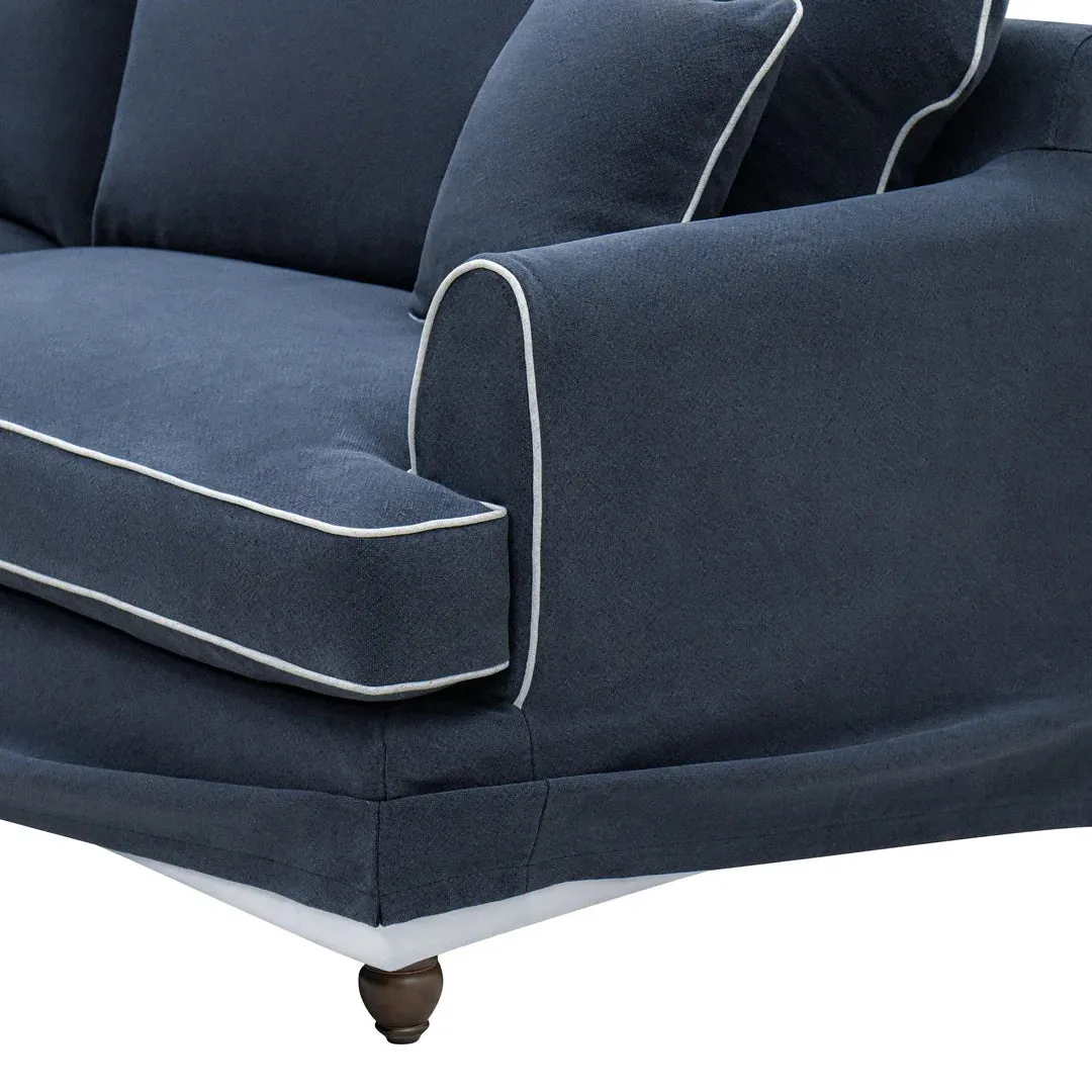 Hampton  4 Seater Sofa Navy