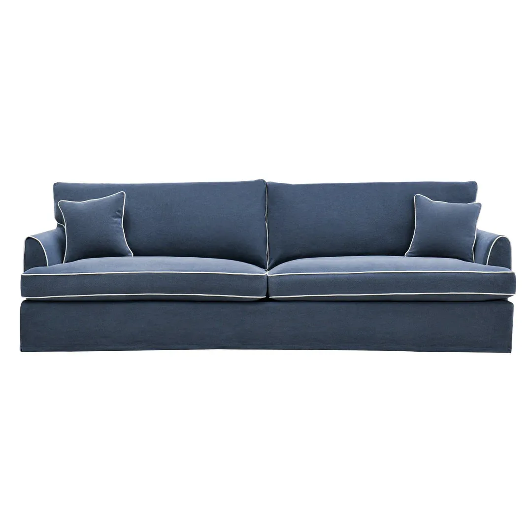 Hampton  4 Seater Sofa Navy