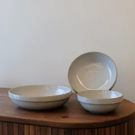 Hasami Porcelain Gloss Gray Colour Bowl - Round