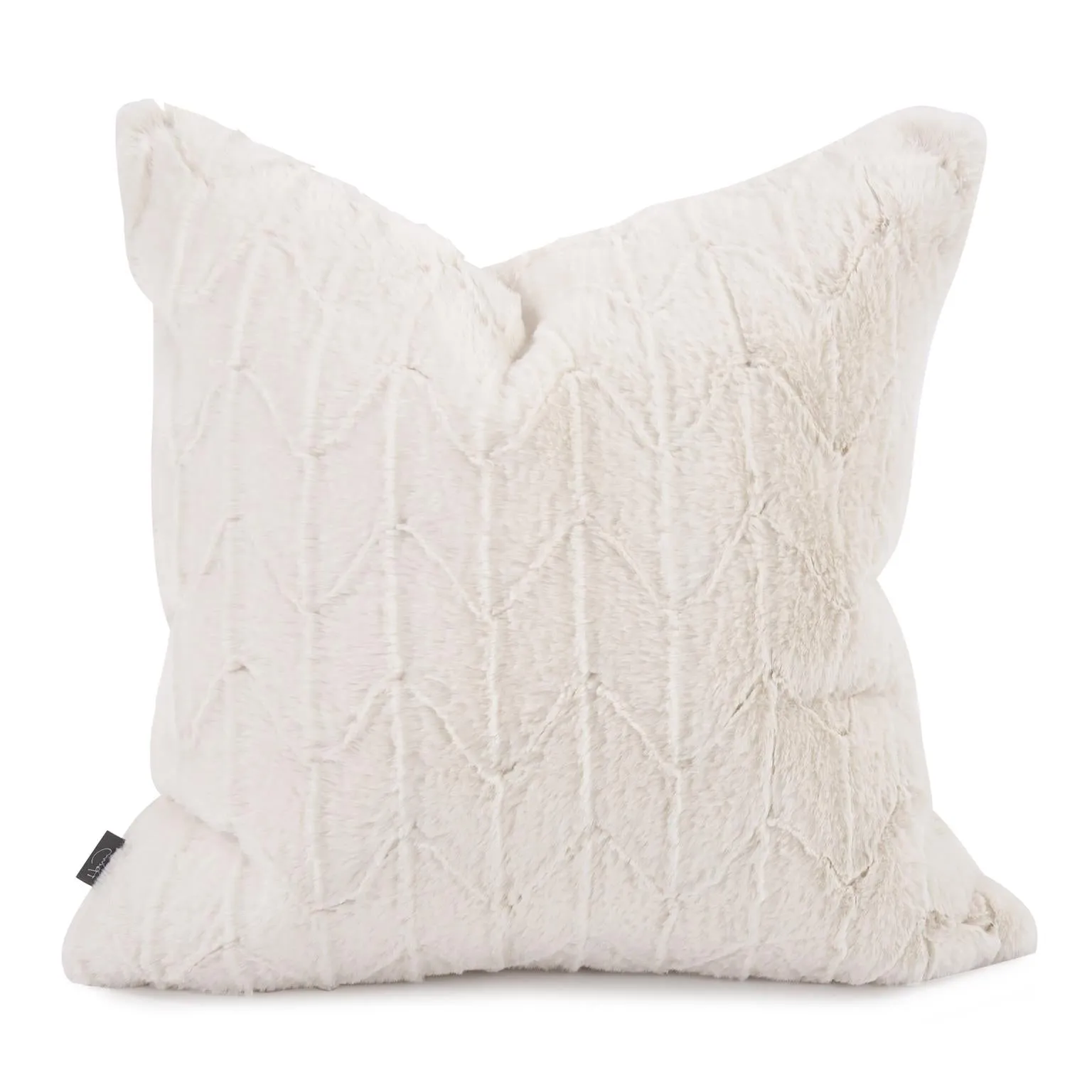 Howard Elliott Collection 20 x 20 Angora Natural Pillow  - Poly Insert