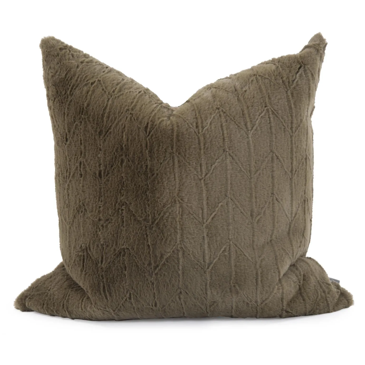 Howard Elliott Collection 24 x 24 Angora Moss Pillow  - Down Insert