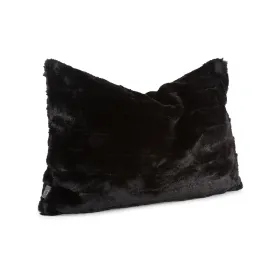 Howard Elliott Collection Pillow  14 x 22 Angora Ebony - Poly Insert