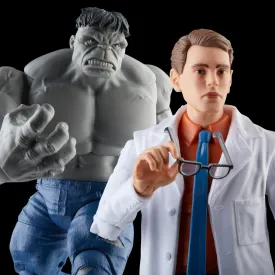 Marvel Legends Gray Hulk and Dr. Bruce Banner 2-Pack