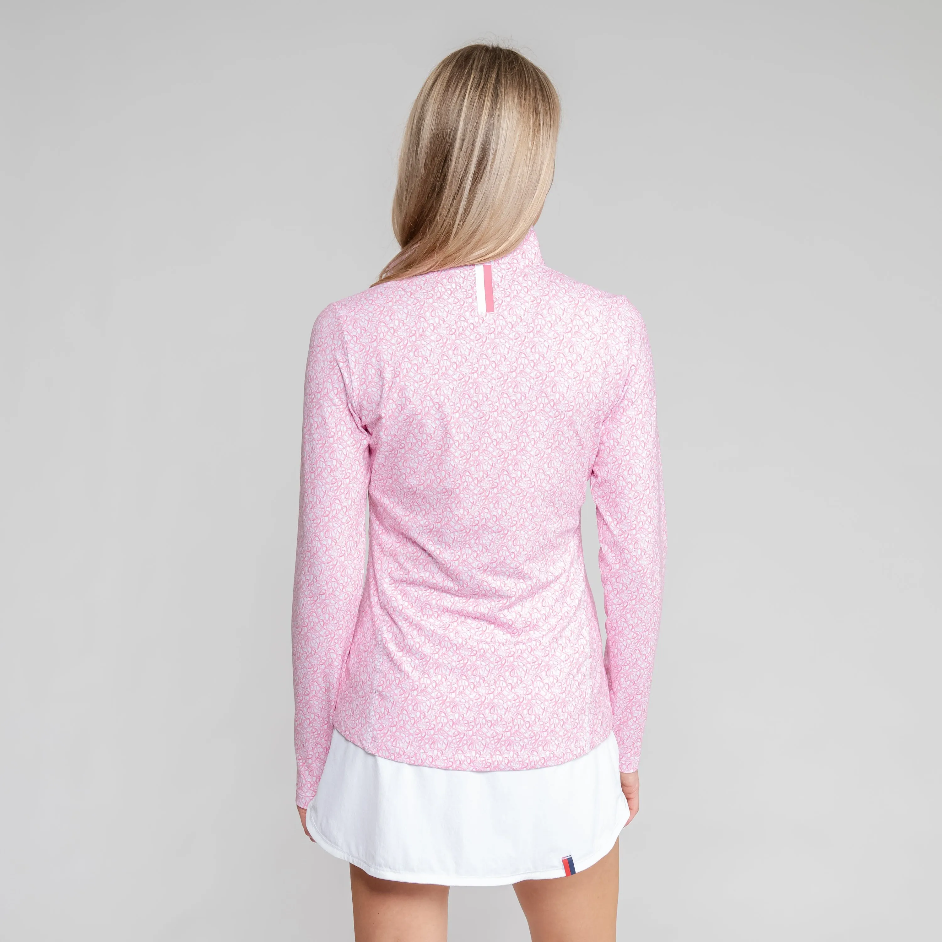 Pink Ribbon Performance Q-Zip | The Pink Ribbon - Spring Pink