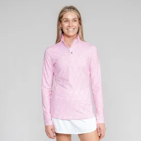 Pink Ribbon Performance Q-Zip | The Pink Ribbon - Spring Pink