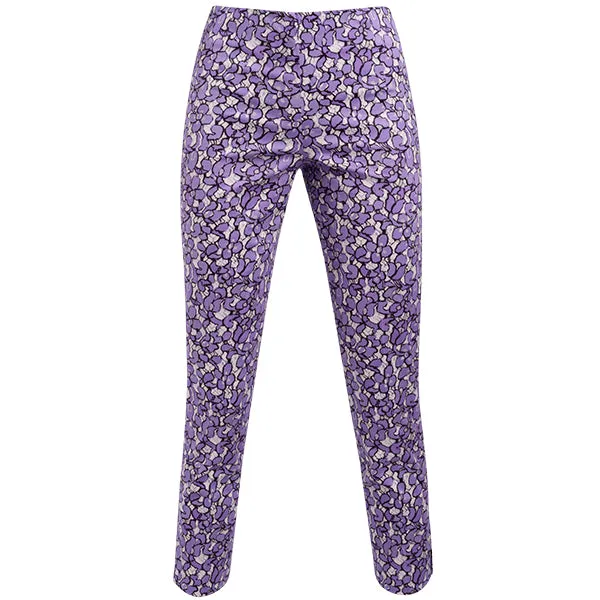 Printed Capri In Petite Violets