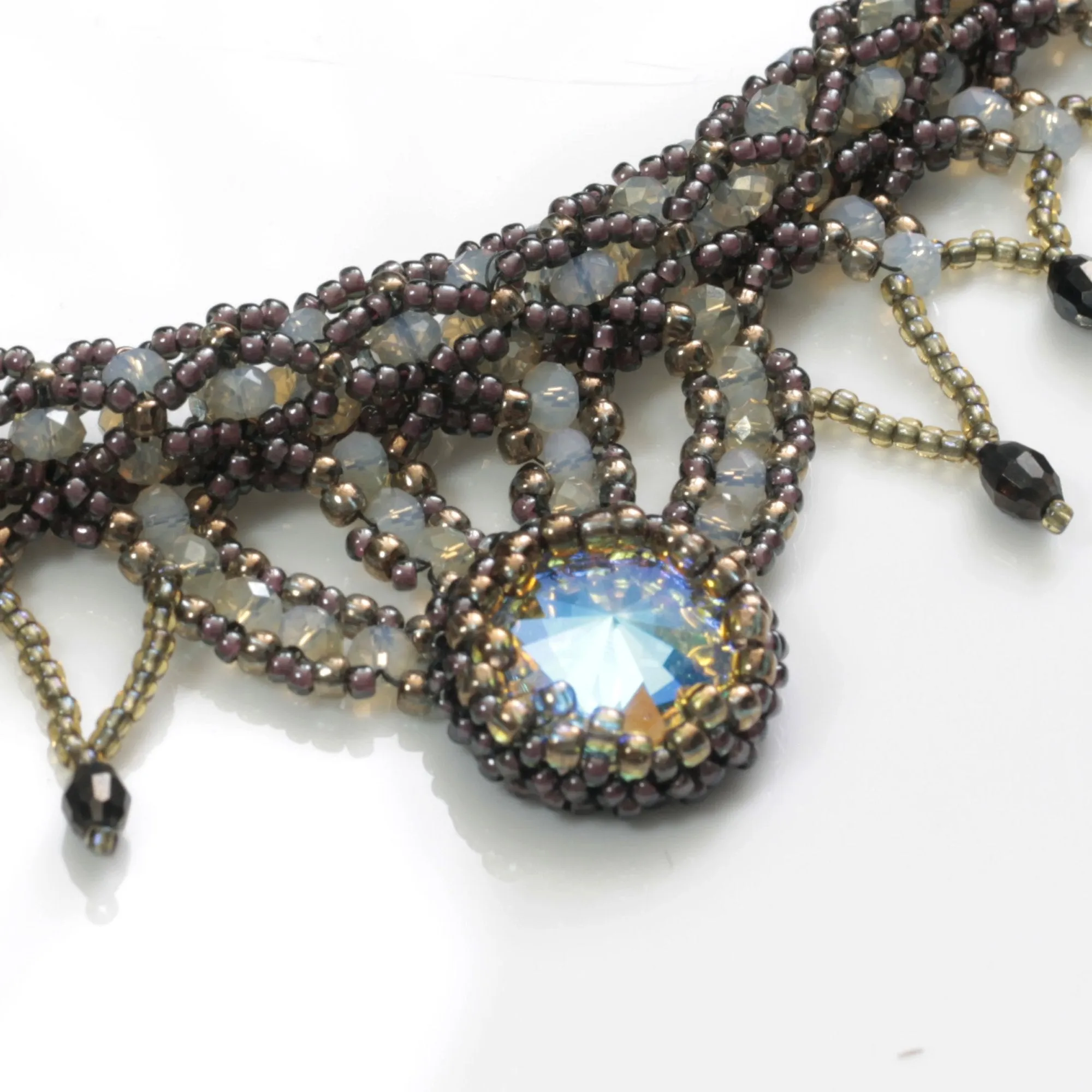 "Desire" Designer Beaded Necklace | KJ-370N | Glamour is Attitude!