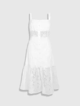 RAQUEL OROZCO Amanda Dress - White