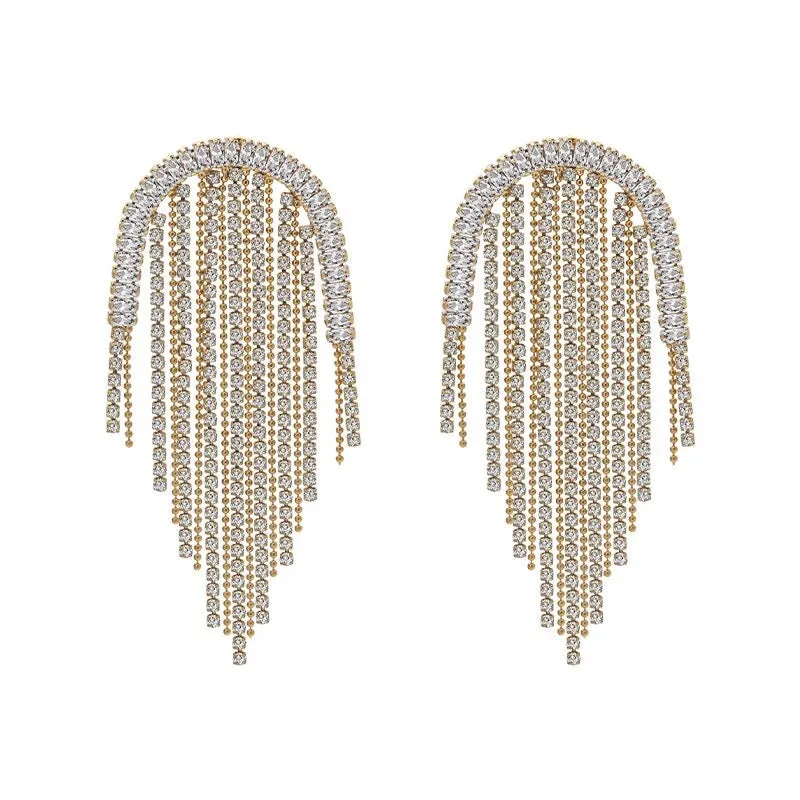 Rochelle CZ Drop Earring