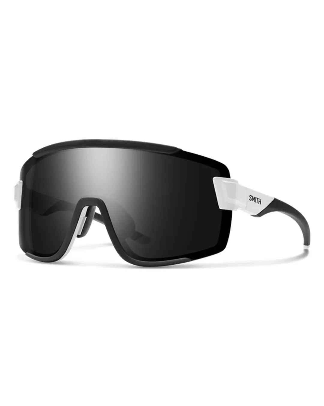 Smith Wildcat Matte White Sunglasses with ChromaPop Black Lenses - Premium Performance Eye Protection