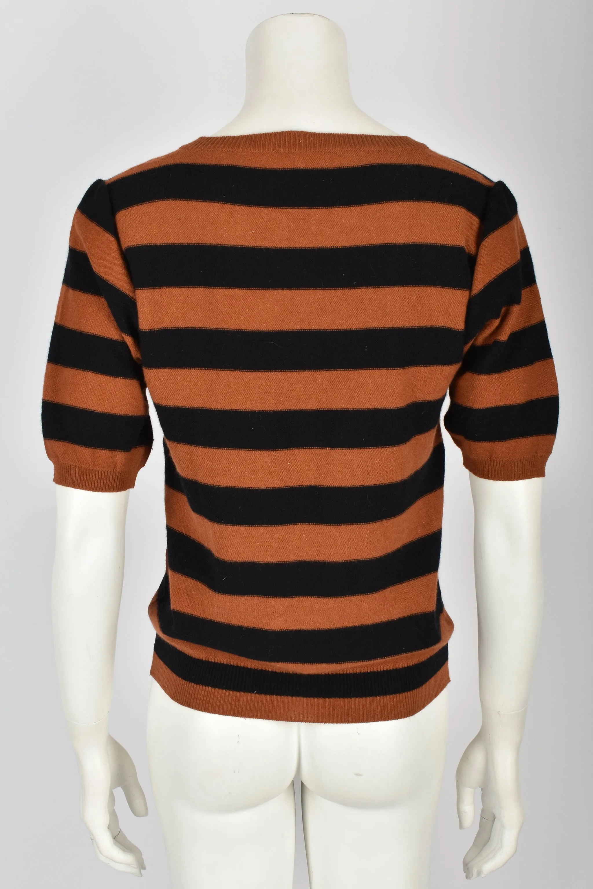 SONIA RYKIEL 70s striped wool sweater M