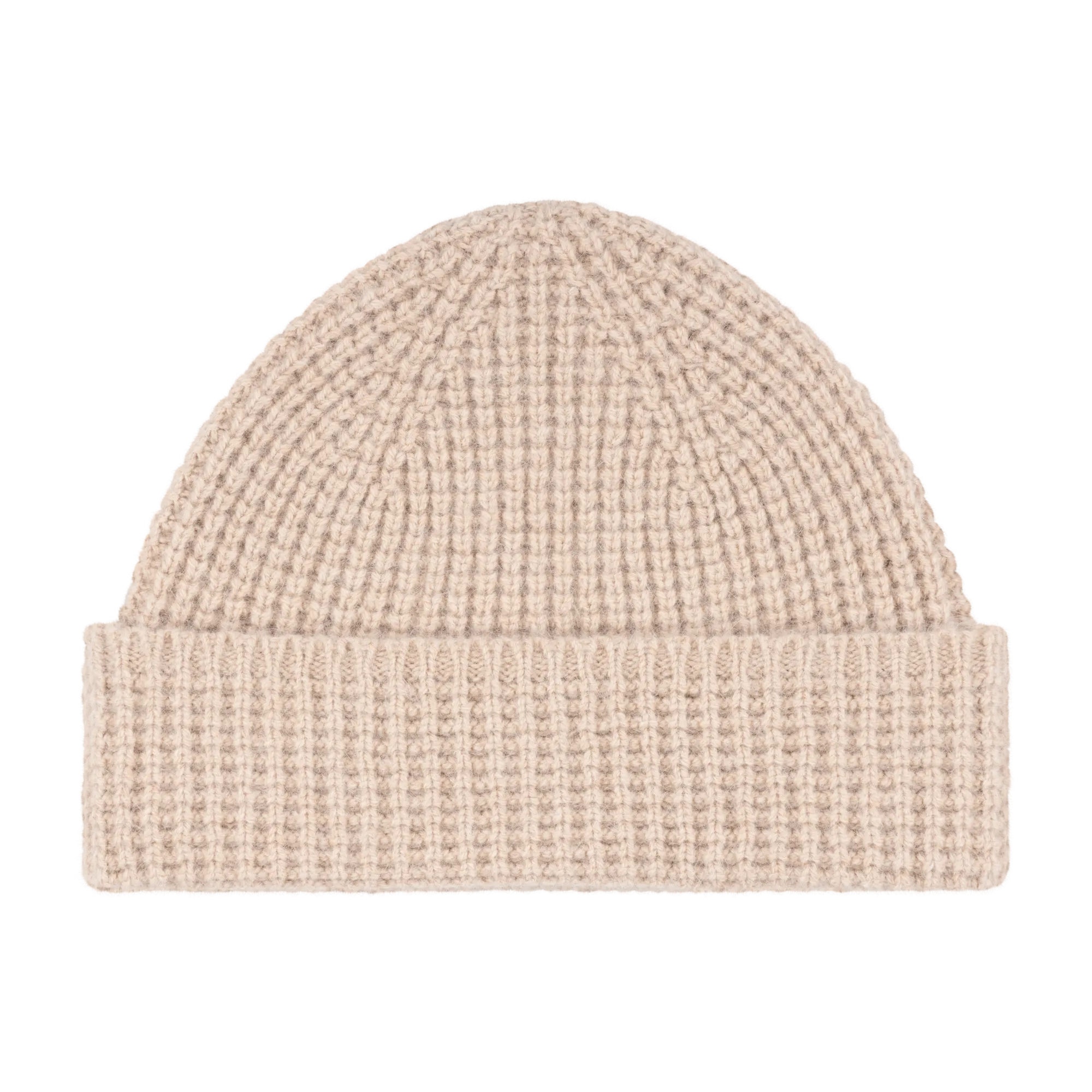 Tuck Stripe Beanie - Camel