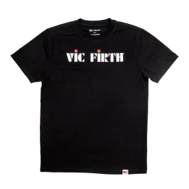 Vic Firth Black Logo Tee