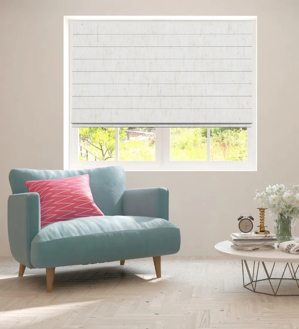 Waqo Signature Light Filtering Roman Blinds