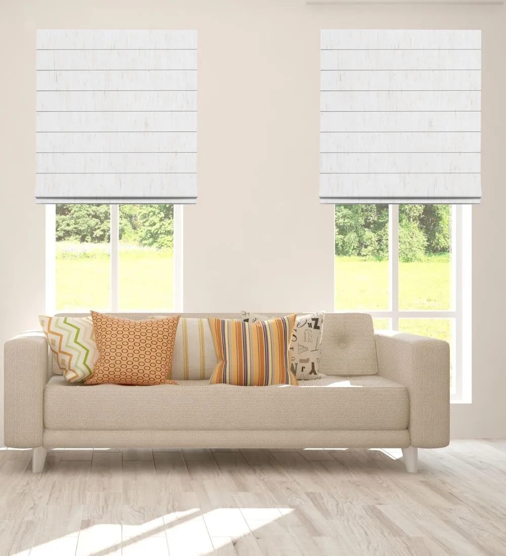 Waqo Signature Light Filtering Roman Blinds