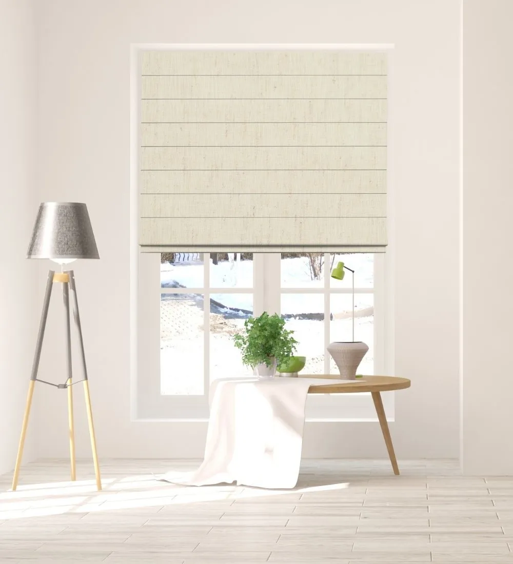 Waqo Signature Light Filtering Roman Blinds