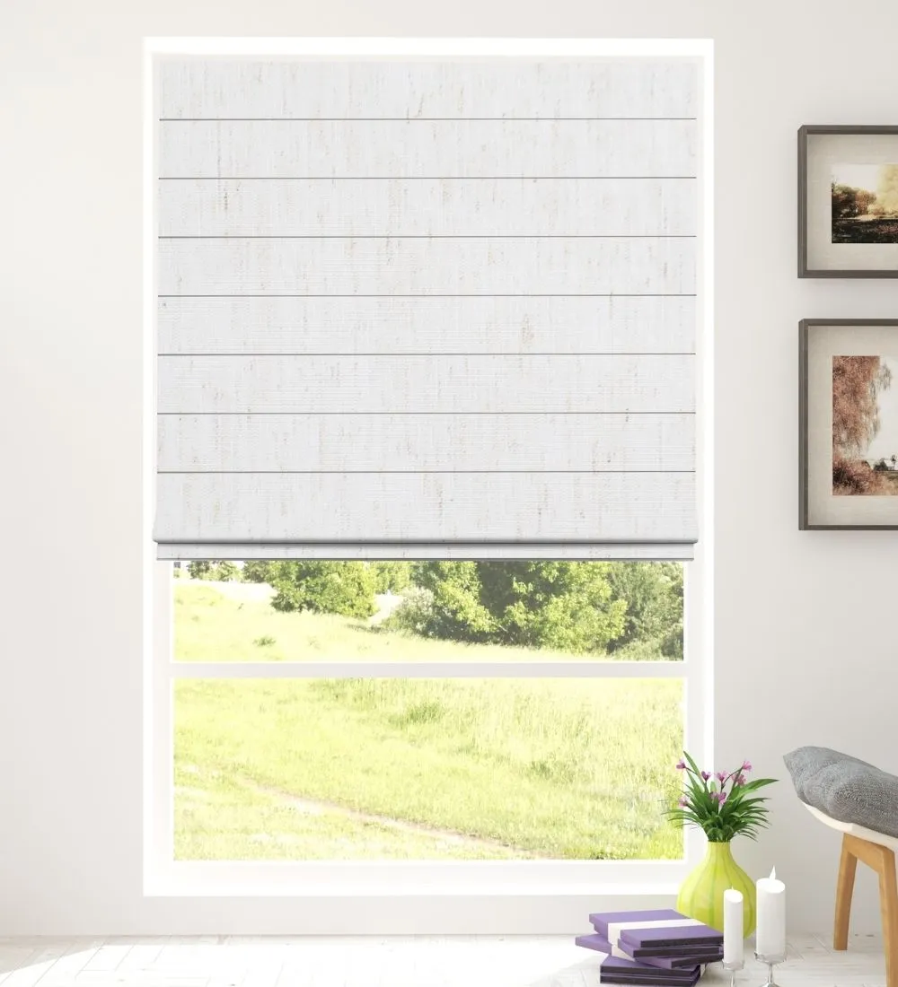 Waqo Signature Light Filtering Roman Blinds