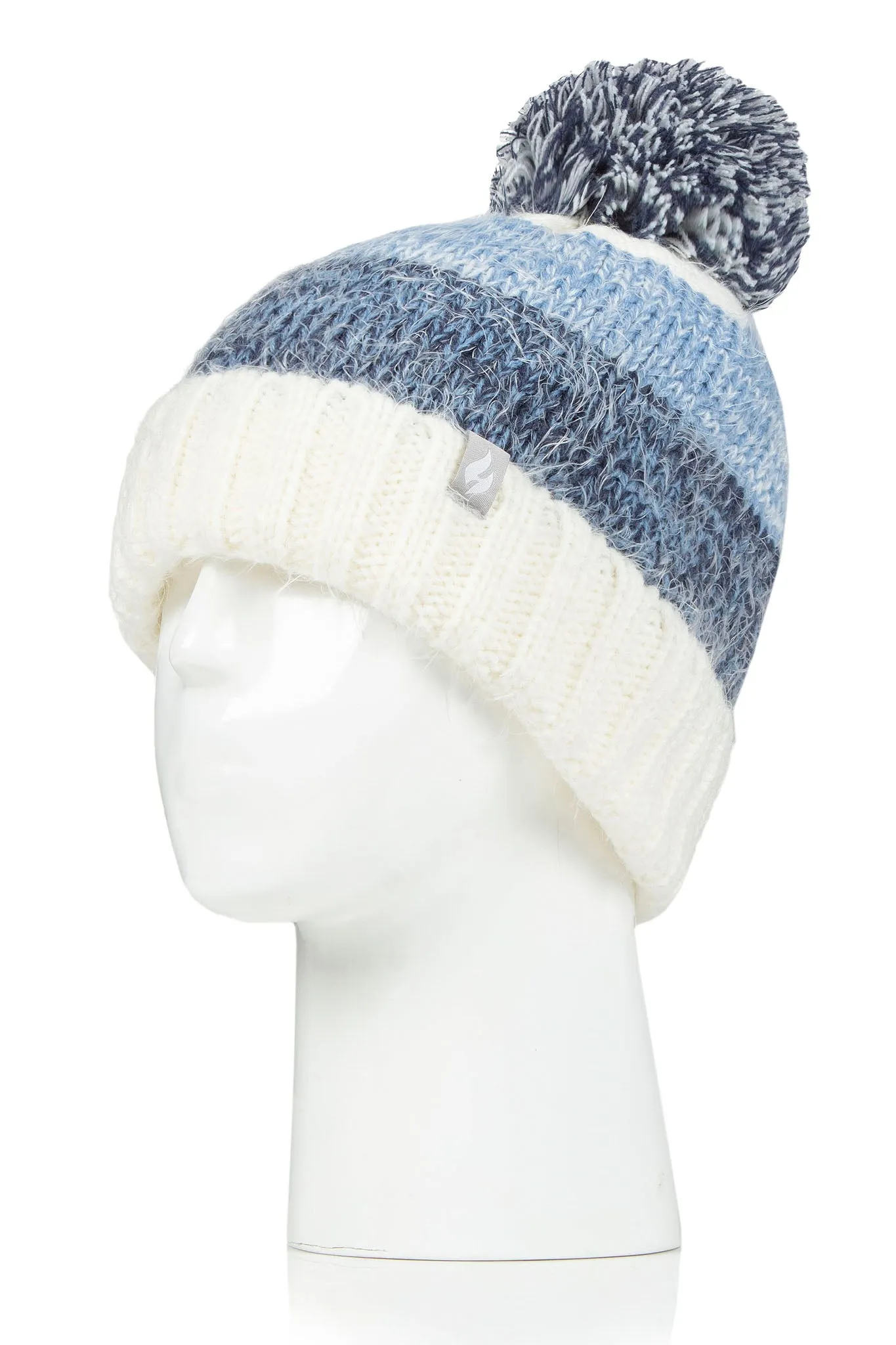 Women's Sloane Feather Knit Roll Up Hat